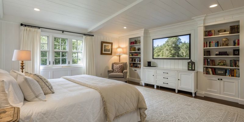 Built In Tv Cabinetry in Greensboro, NC