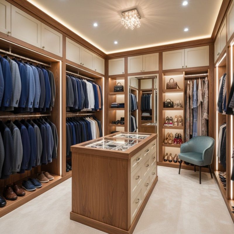 Walk In Closet Remodeling in Alexandria, VA